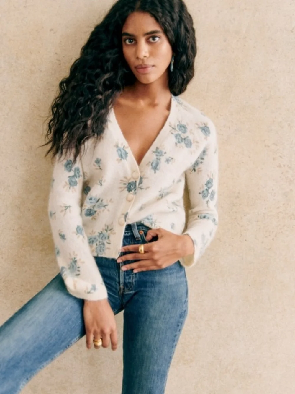 Sézane Nerys Cardigan - Picture 2 of 15